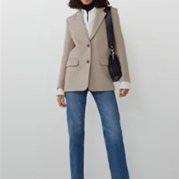 & Other Stories Jackets & Blazers - NWT - & Other Stories Oversized Wool Blazer - Beige - Women’s 4 (US) - Sold Out!